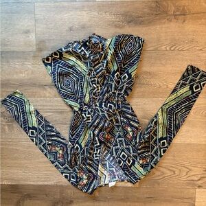 Geometric Patterned Jumpsuit